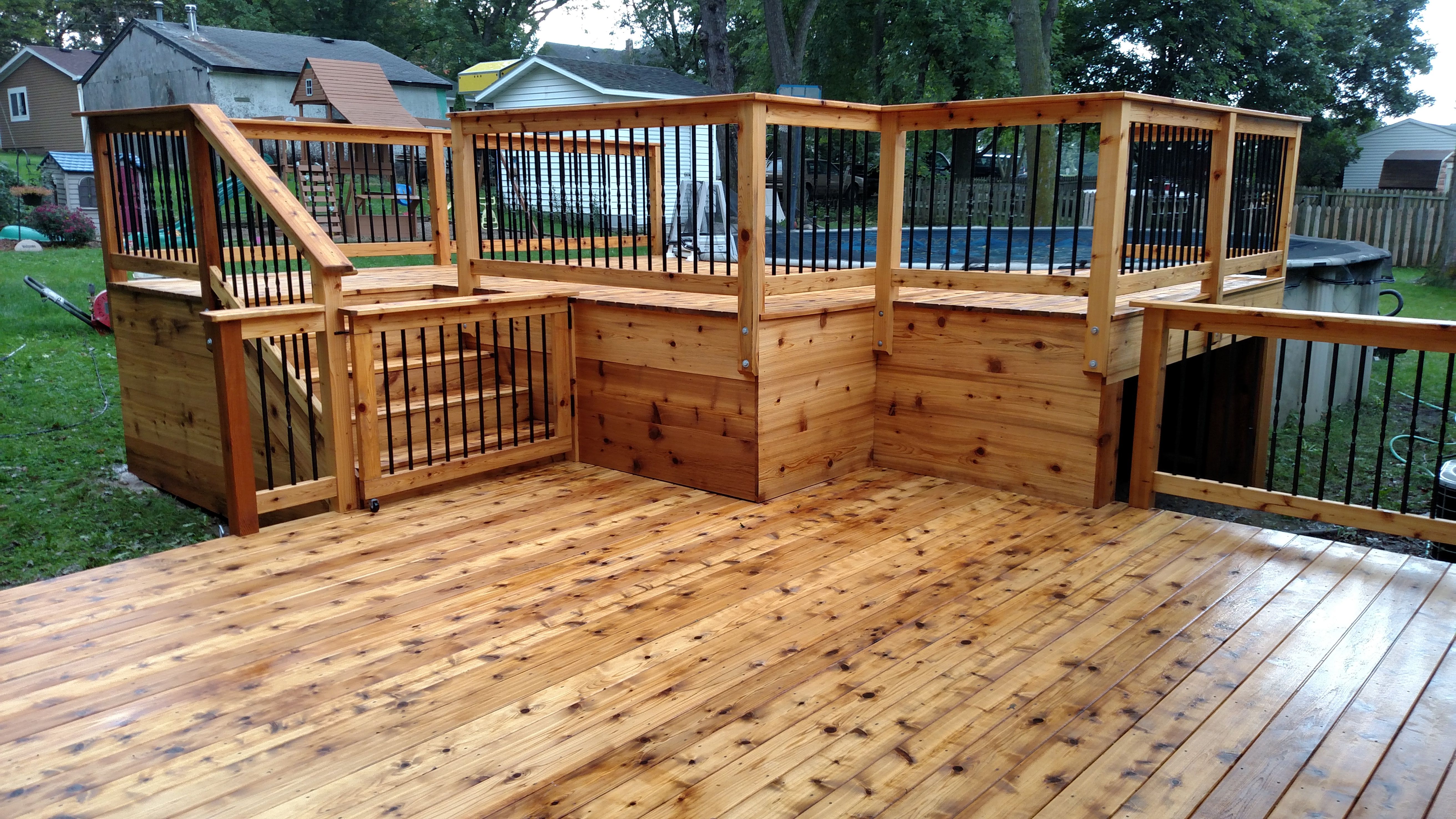 Deck Staining